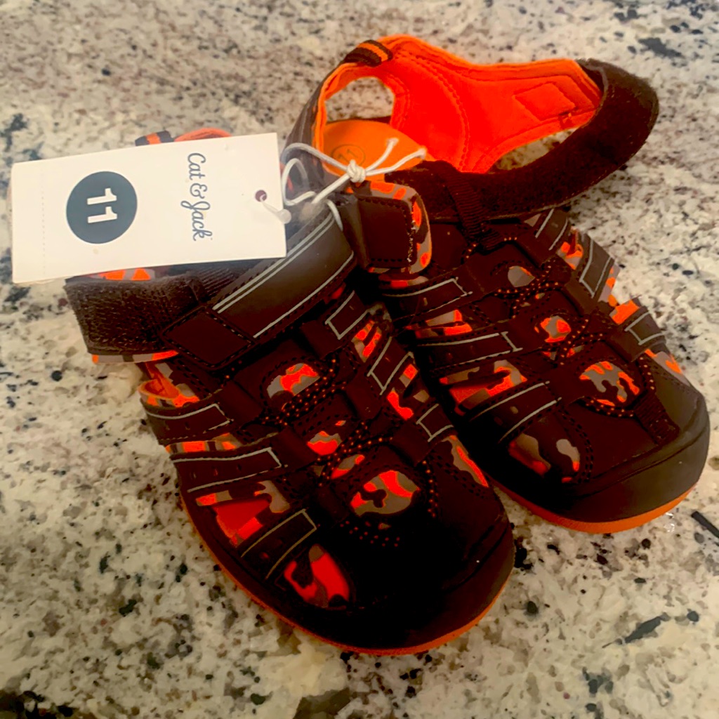 Brand New 11 Sandals Boys